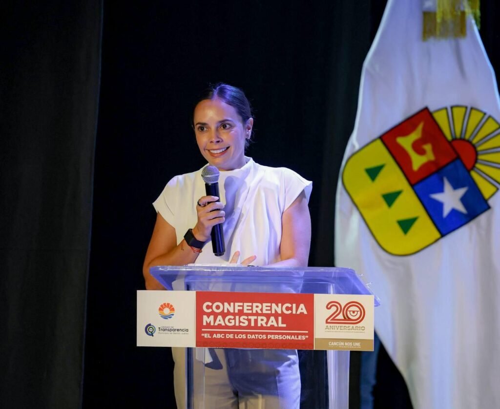 ANA PATY PERALTA PROMUEVE PROTECCIÓN DE DATOS PERSONALES EN BJ