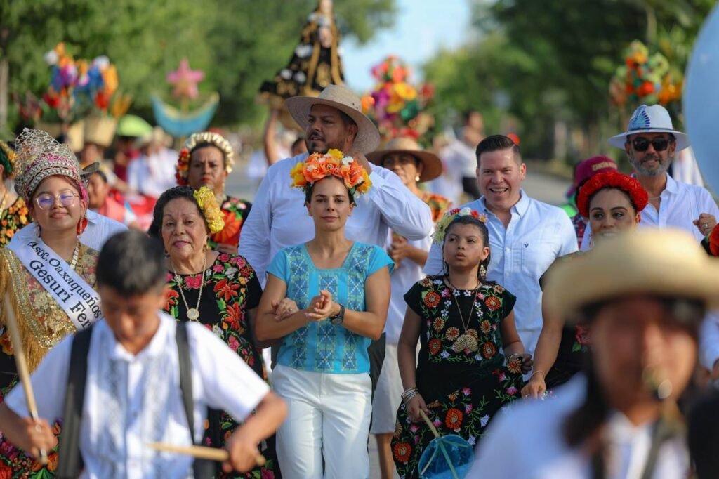 INVITA ANA PATY PERALTA A VIVIR “GUELAGUETZA CANCÚN 2025”