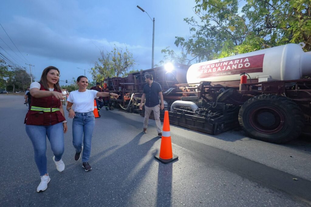 INICIA ANA PATY PERALTA TRANSFORMACIÓN DE LA AV. KABAH