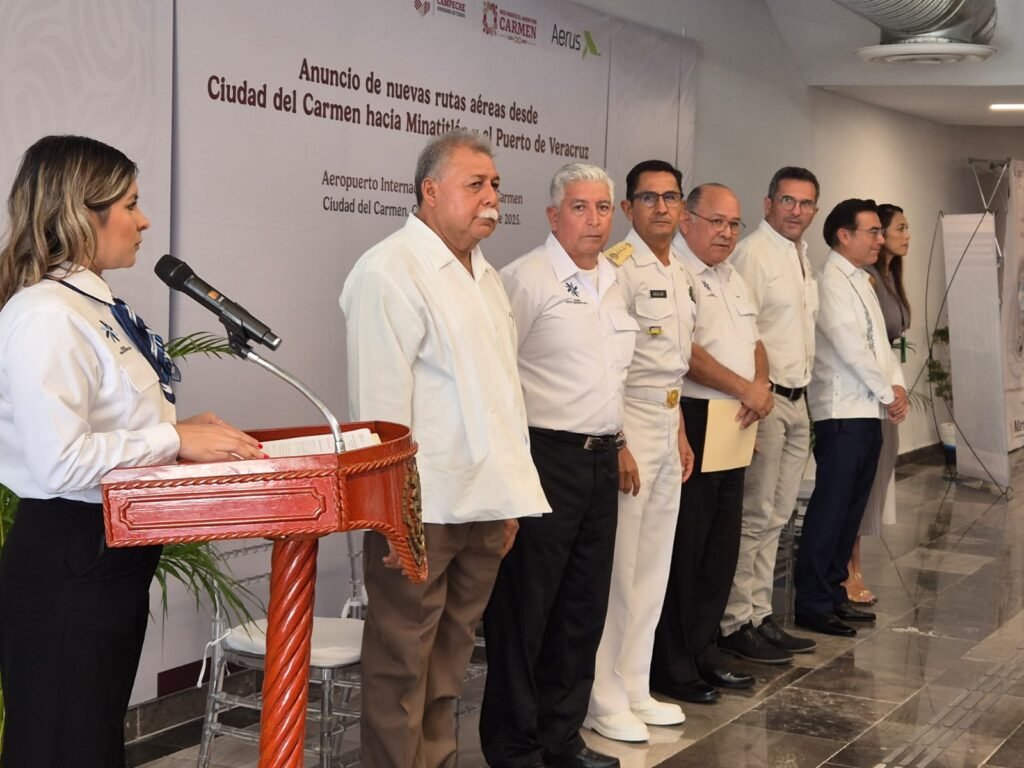 AERUS ABRE NUEVAS RUTAS PARA CONECTAR A CIUDAD DEL CARMEN CON VERACRUZ