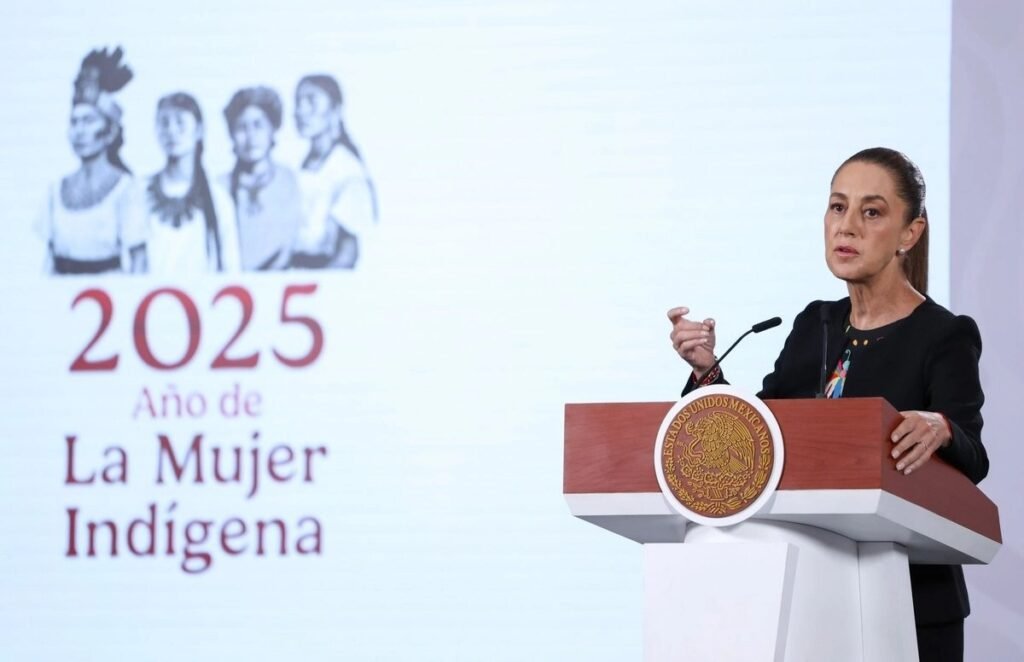 SHEINBAUM EVITA PRONUNCIARSE SOBRE NOBEL A MARÍA CORINA Y LLAMA A RESPETAR LA AUTODETERMINACIÓN