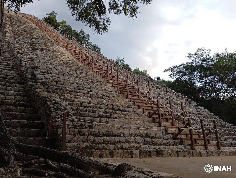 REABREN ESCALINATA DE NOHOCH MUL EN COBÁ