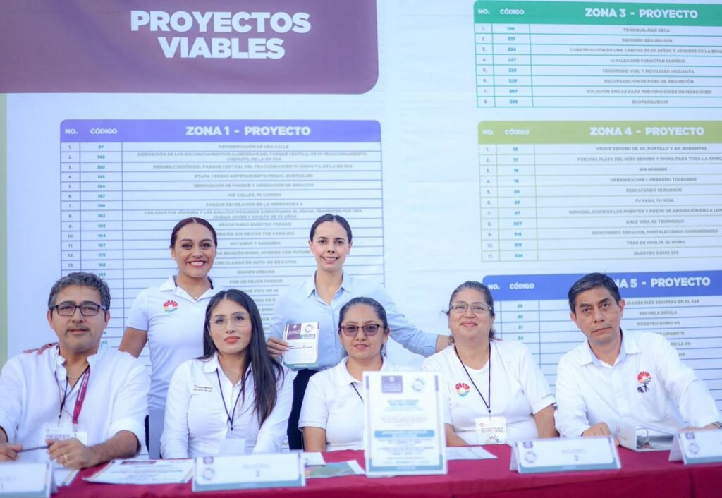 LLAMAN A PARTICIPAR EN VOTACIÓN DEL PRESUPUESTO PARTICIPATIVO EN CANCÚN