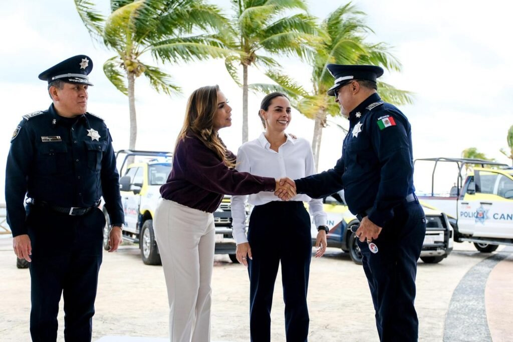 REFUERZAN SEGURIDAD EN CANCÚN CON UNIDADES DE ALTA TECNOLOGÍA