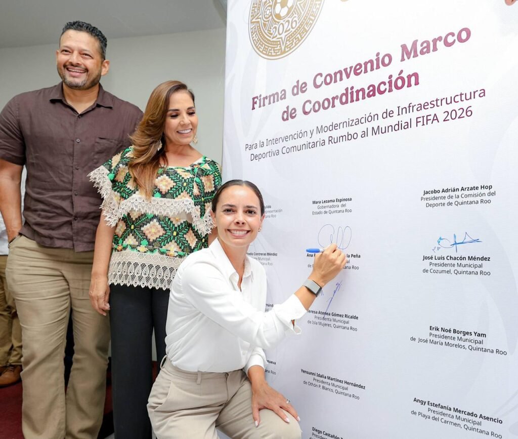 CANCÚN SE PREPARA PARA EL MUNDIAL 2026 CON NUEVAS CANCHAS Y MILLONARIA INVERSIÓN EN DEPORTE