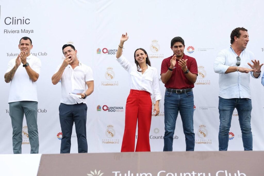 REAL MADRID ATERRIZA EN CANCÚN PARA DESCUBRIR NUEVOS TALENTOS