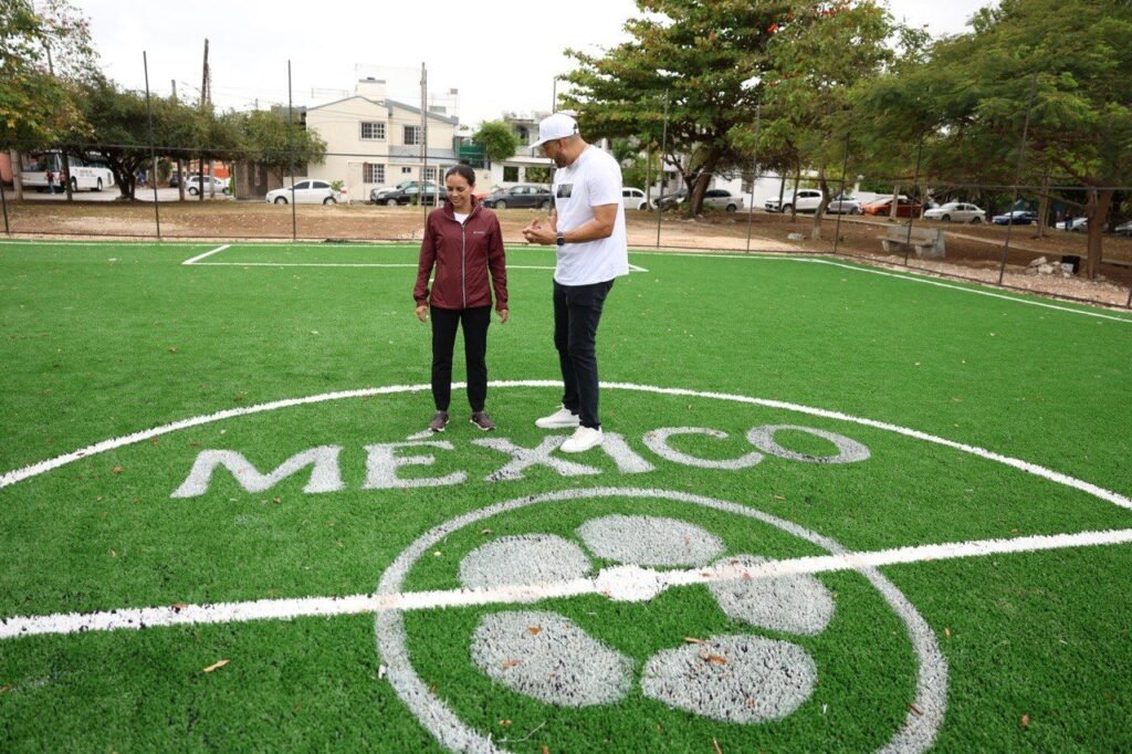 NUEVAS CANCHAS TOMAN FORMA EN CANCÚN CON AVANCE CLAVE