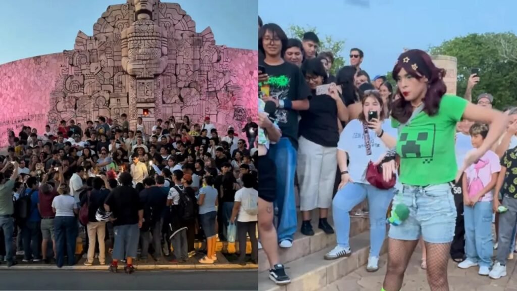 JÓVENES CONVIERTEN EL MONUMENTO A LA PATRIA EN ESCENARIO DE BATALLAS DE AURA